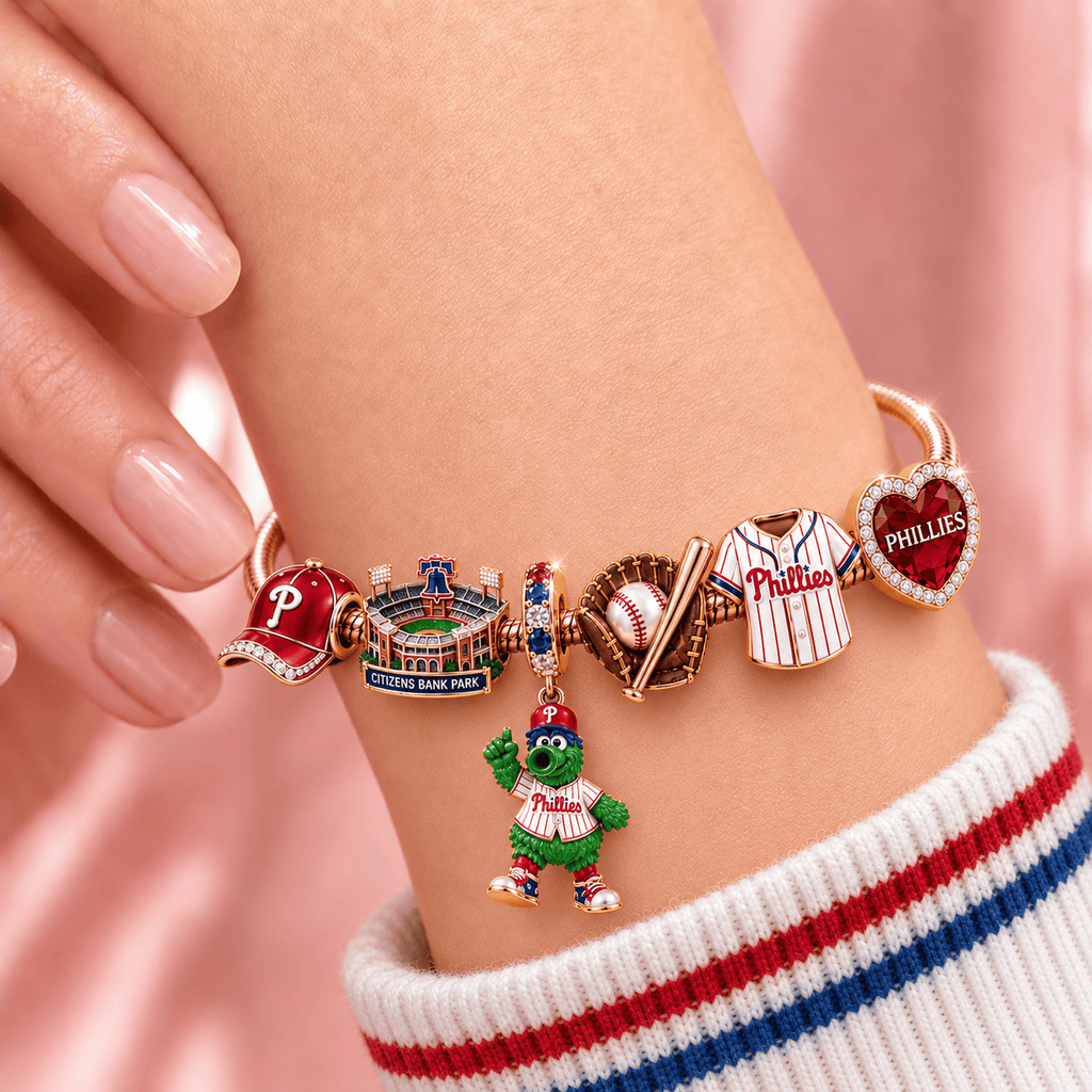 PPP Rose Gold Charm Bracelet Set TMH