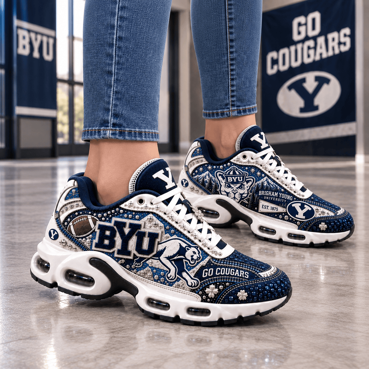 Premium BYU Air Max Shoes PVNA