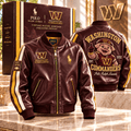 WCD PREMIUM LEATHER BOMBER JACKET NTNA