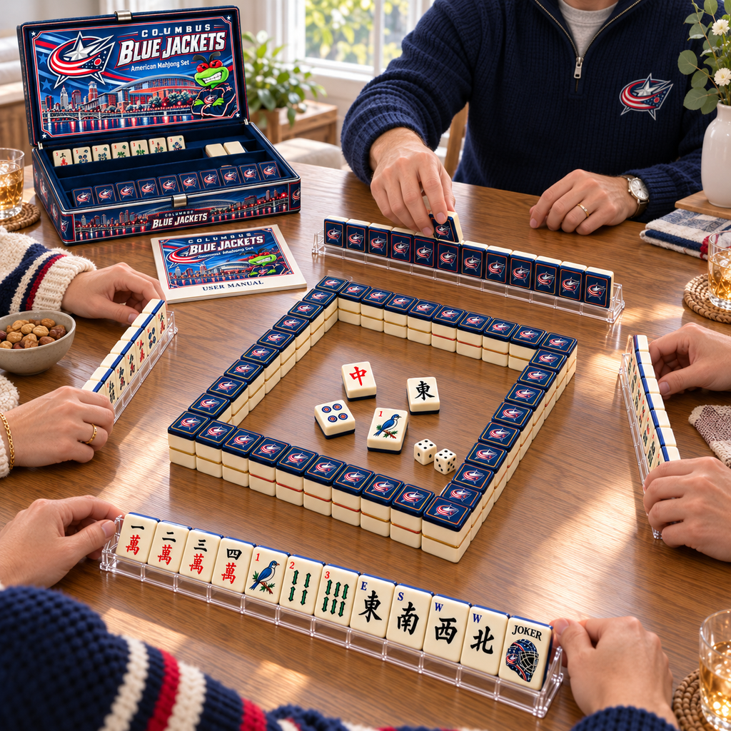 Premium CLBBJ Mahjong Tiles Set TTMH