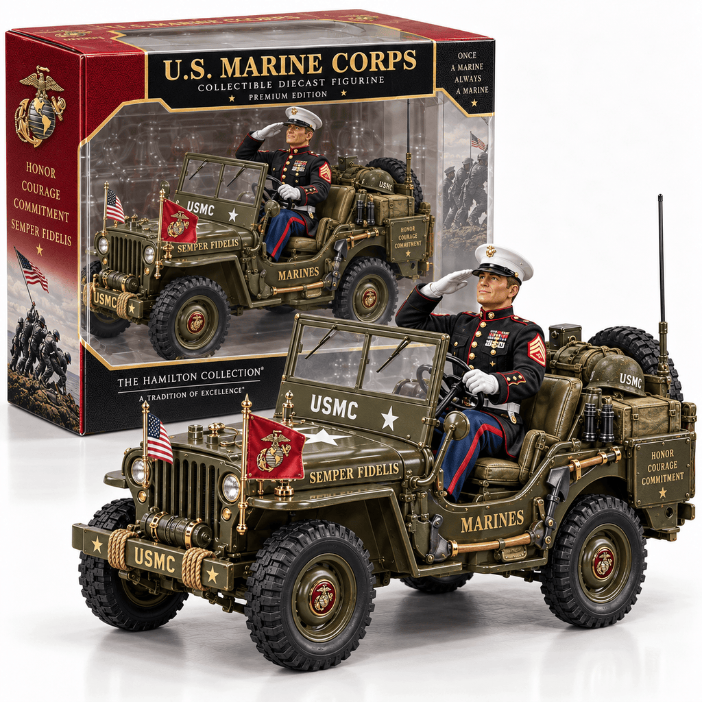 USMC Heritage Diecast Vehicle Collectible TTNL