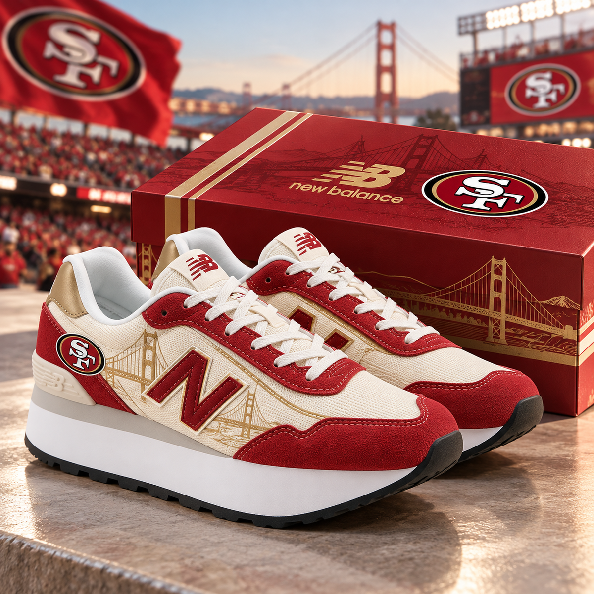 SF49 515H Platform Sneakers TNSM