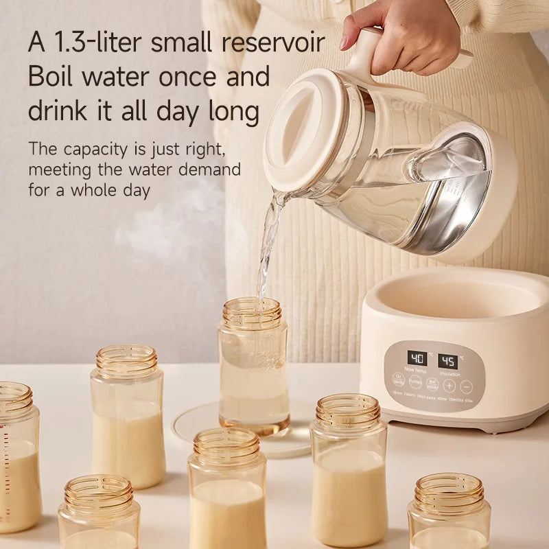 temperature control kettle glass thermostatic kettle household health-preserving electric kettle