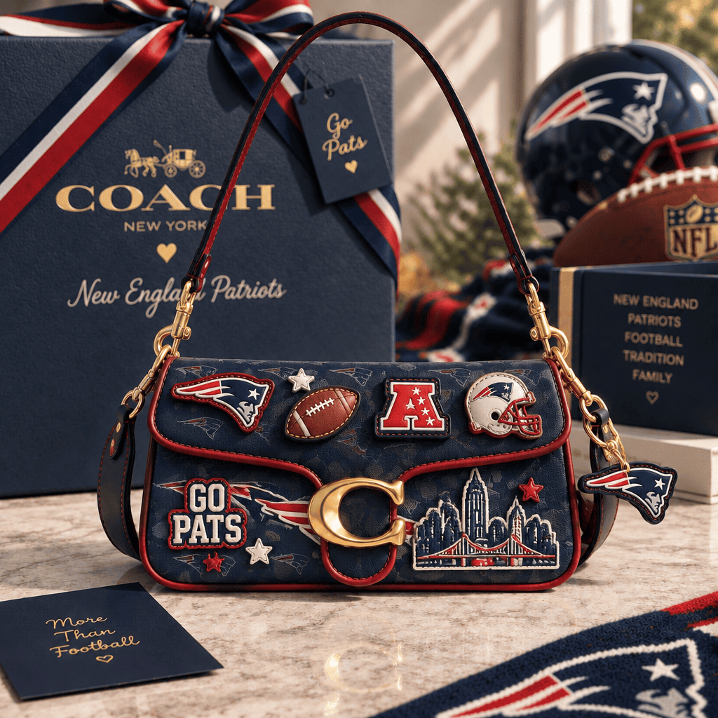 Premium NEP Coach Shoulder Cross With Charm LNTH