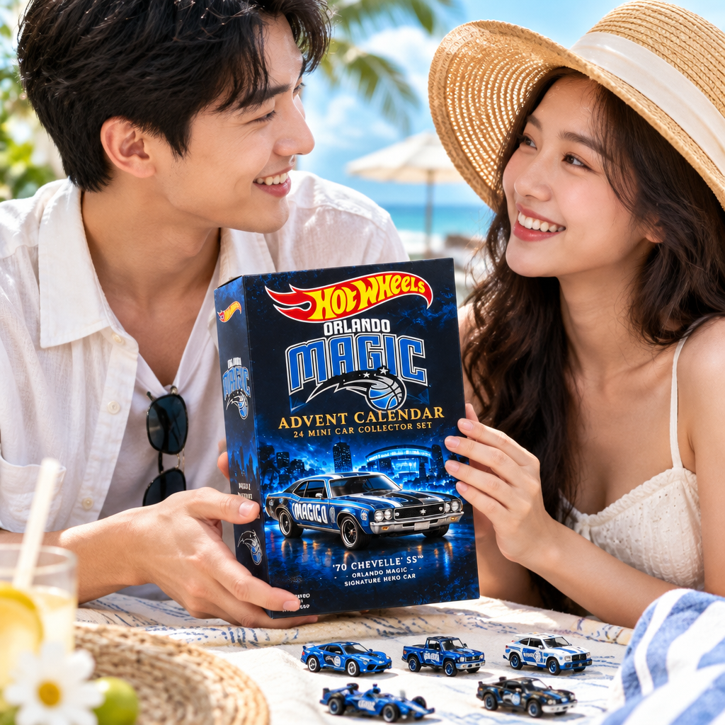 Orlando Magic Premium Mini Car Advent Calendar